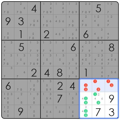 sudoku grid patterns analysis